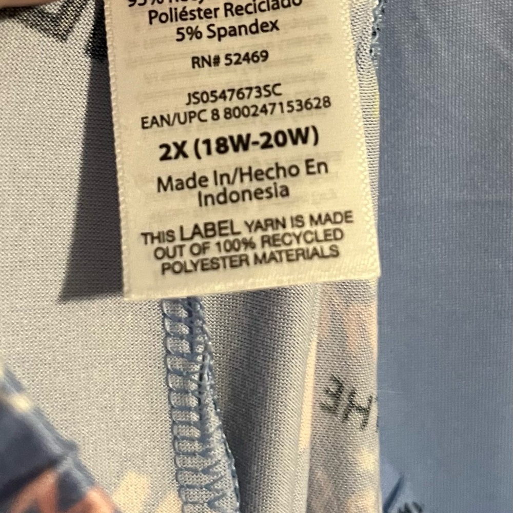 Weekend Vibes Women's Light Blue Pajama Set - Picture 8 of 8